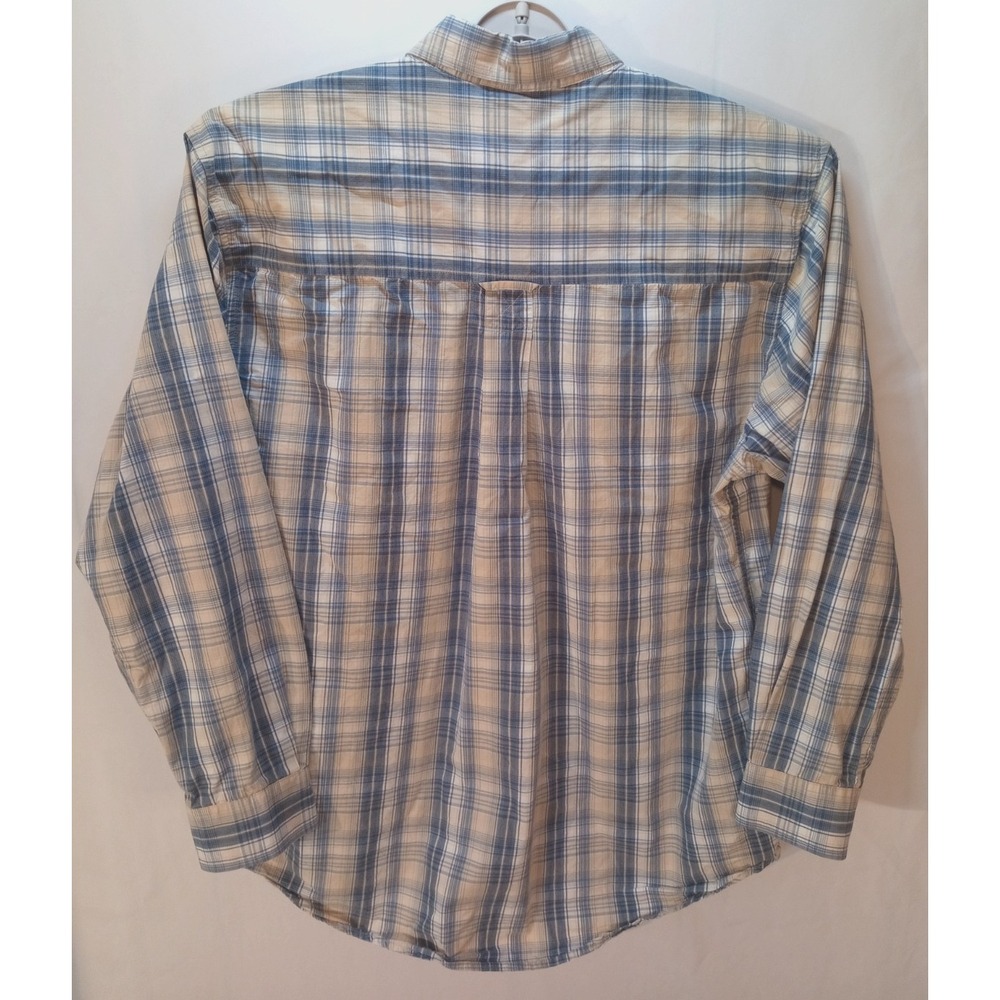 Duck Head Button Down Long Sleeve Men's Shirt, Large, Plaid - Picture 5 of 5